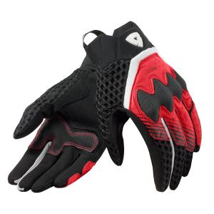Dámske rukavice na motocykel Revit Veloz čierno-červené