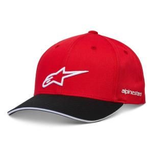Šiltovka Alpinestars Rostrum Hat červeno-čierna
